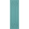 Ekena Millwork True Fit PVC San Carlos Mission Style Fixed Mount Shutters, Pure Turquoise, 12W x 44H, PR TFP001SC12X044PT - alternate 14